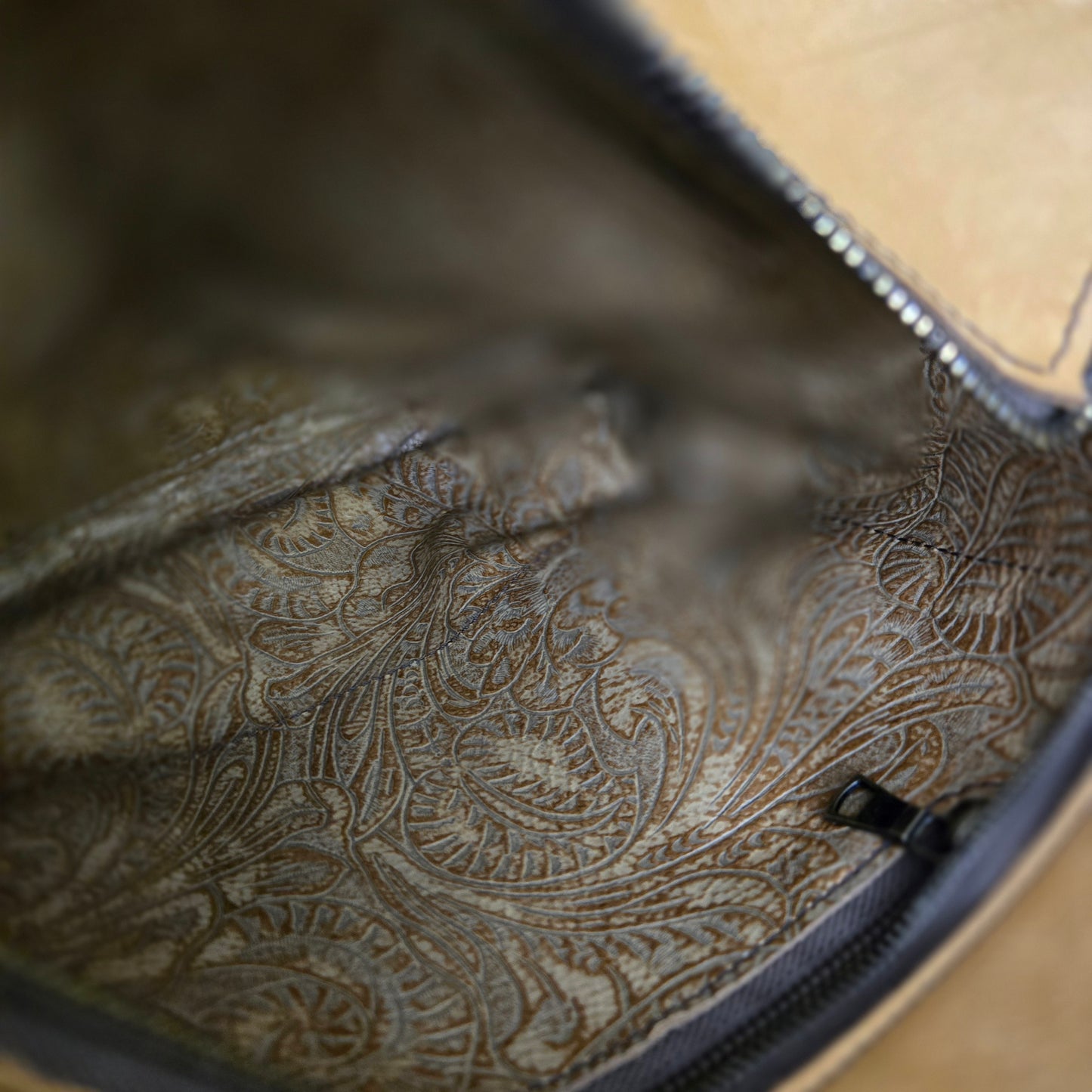 Two Tone Fringe Shoulder Bag