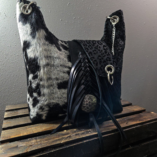 'Uptown Cowgirl' in Black and White