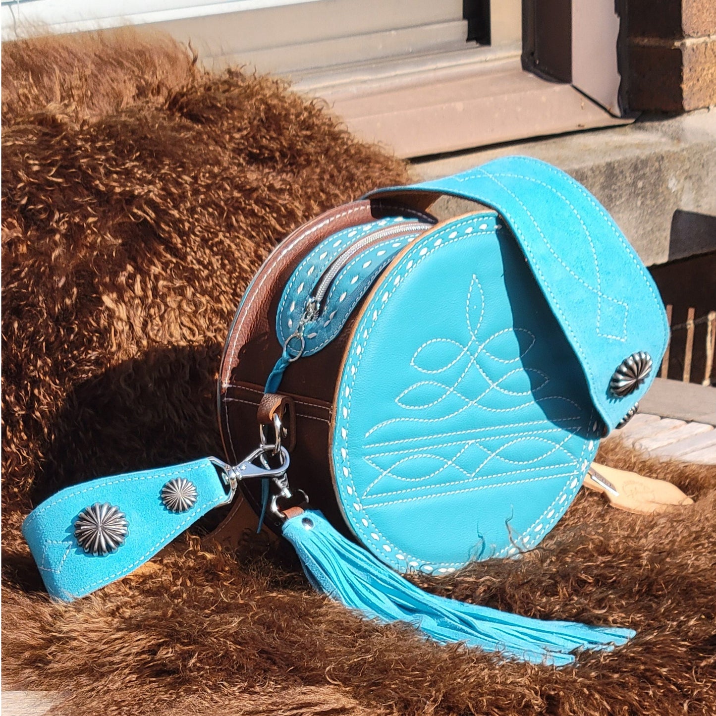 128J - 'Wild Blue'- Made to Order