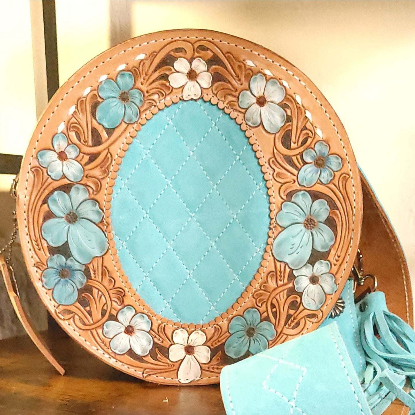 128J - 'Wild Blue'- Made to Order