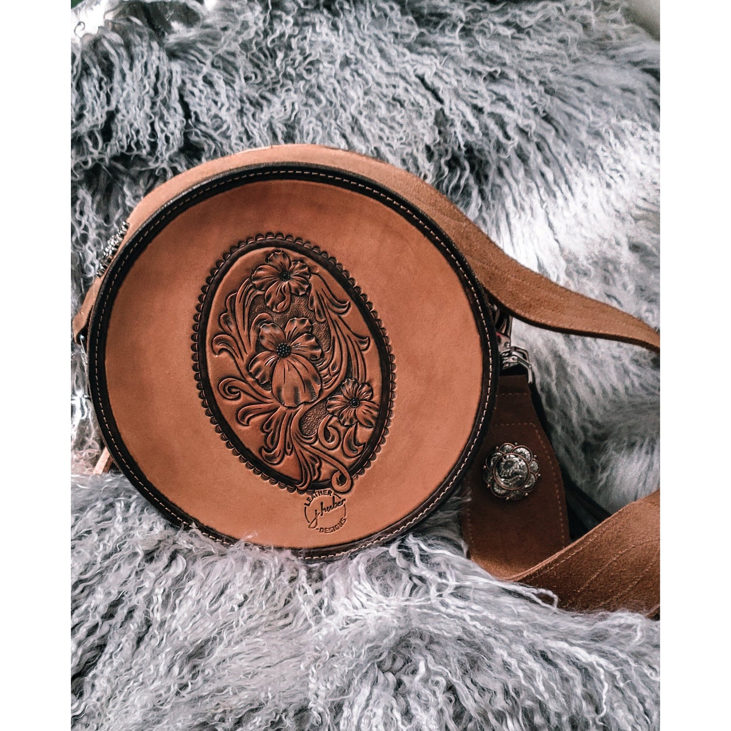 Wildflower Cowgirl 124J - j.huber leather designs
