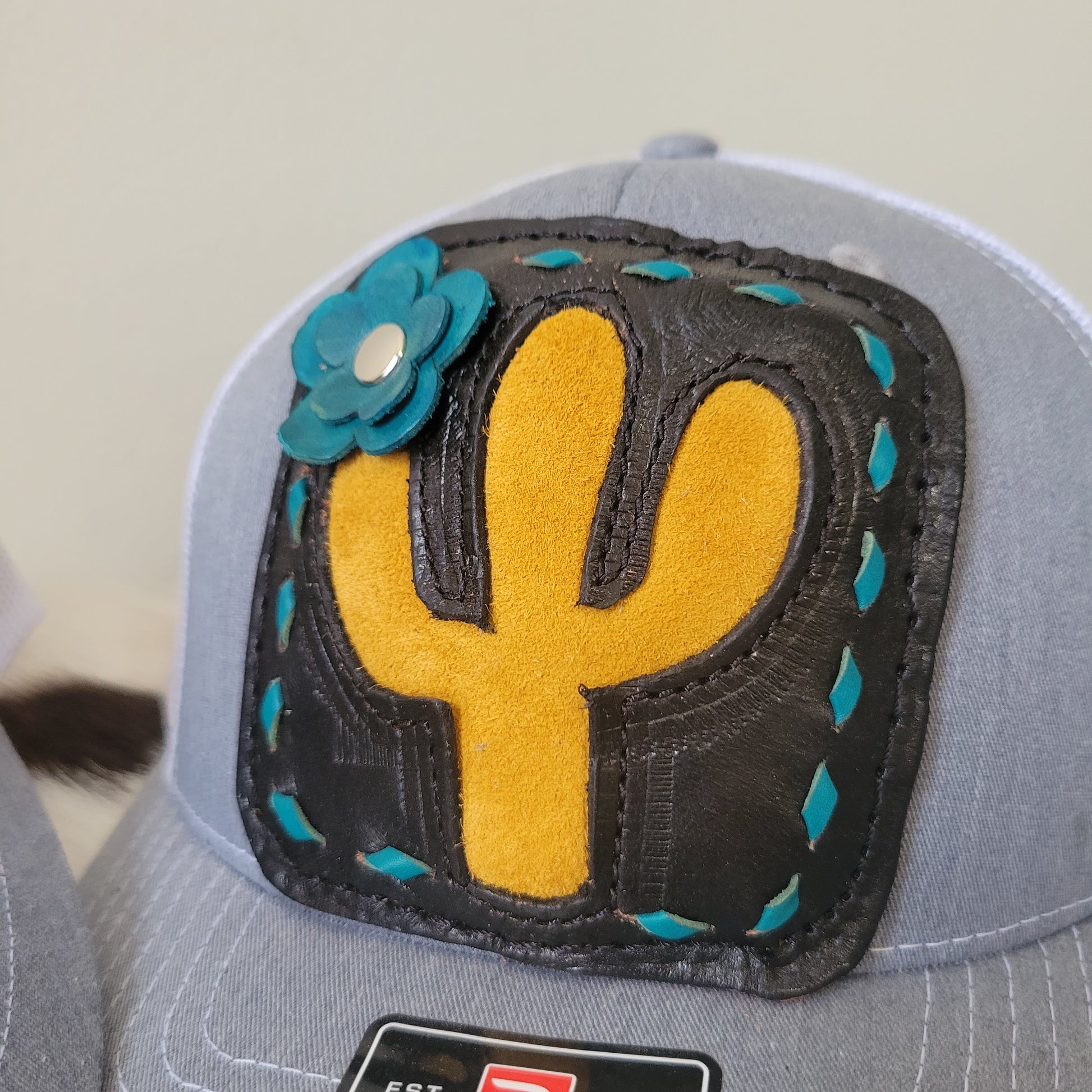 Chubby Cactus Hat - j.huber leather designs