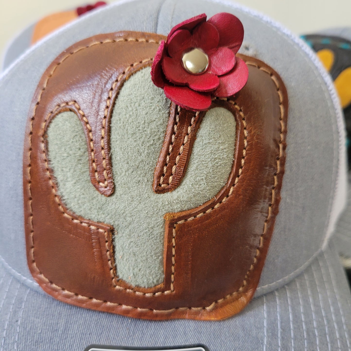 Chubby Cactus Hat - j.huber leather designs