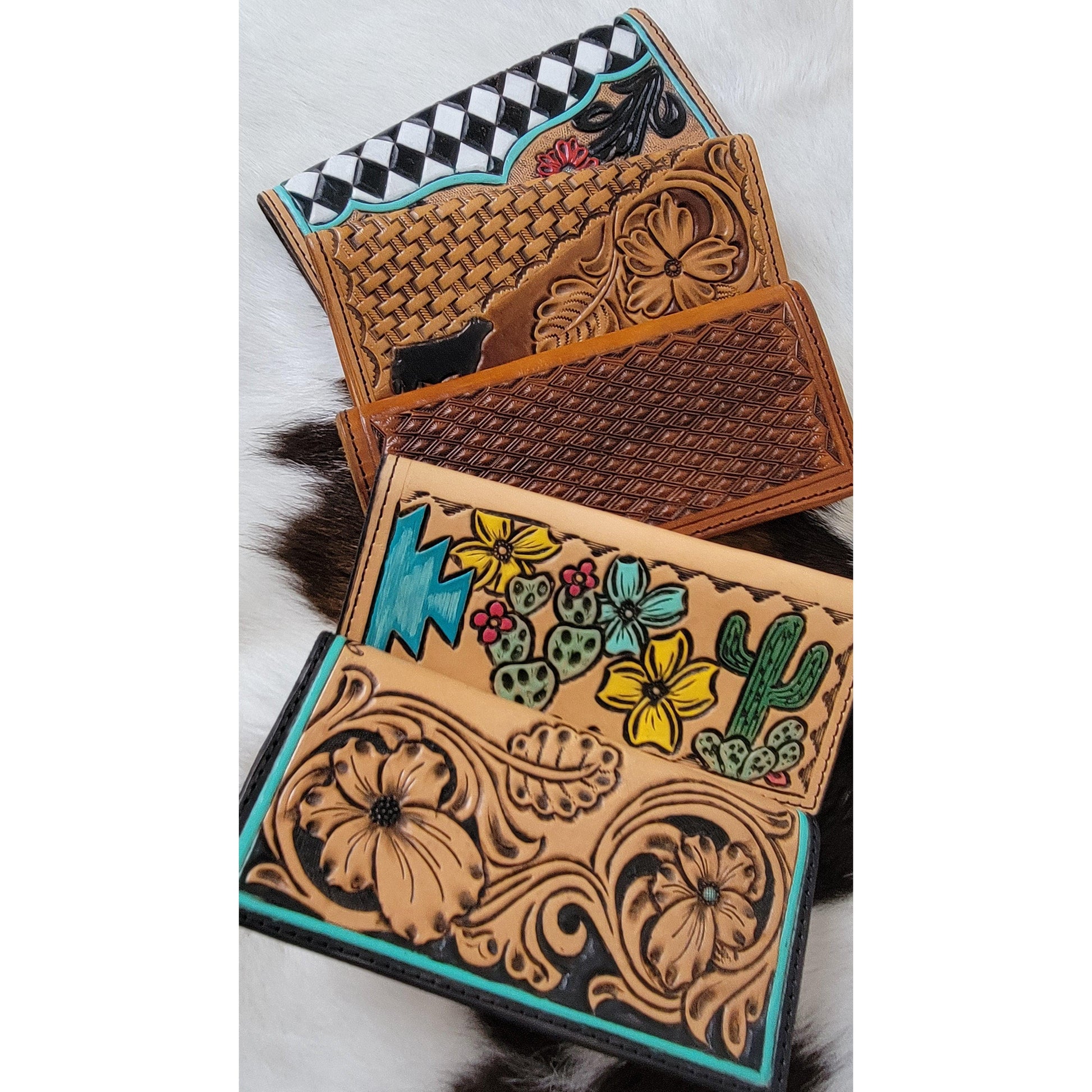 Checkbooks - j.huber leather designs