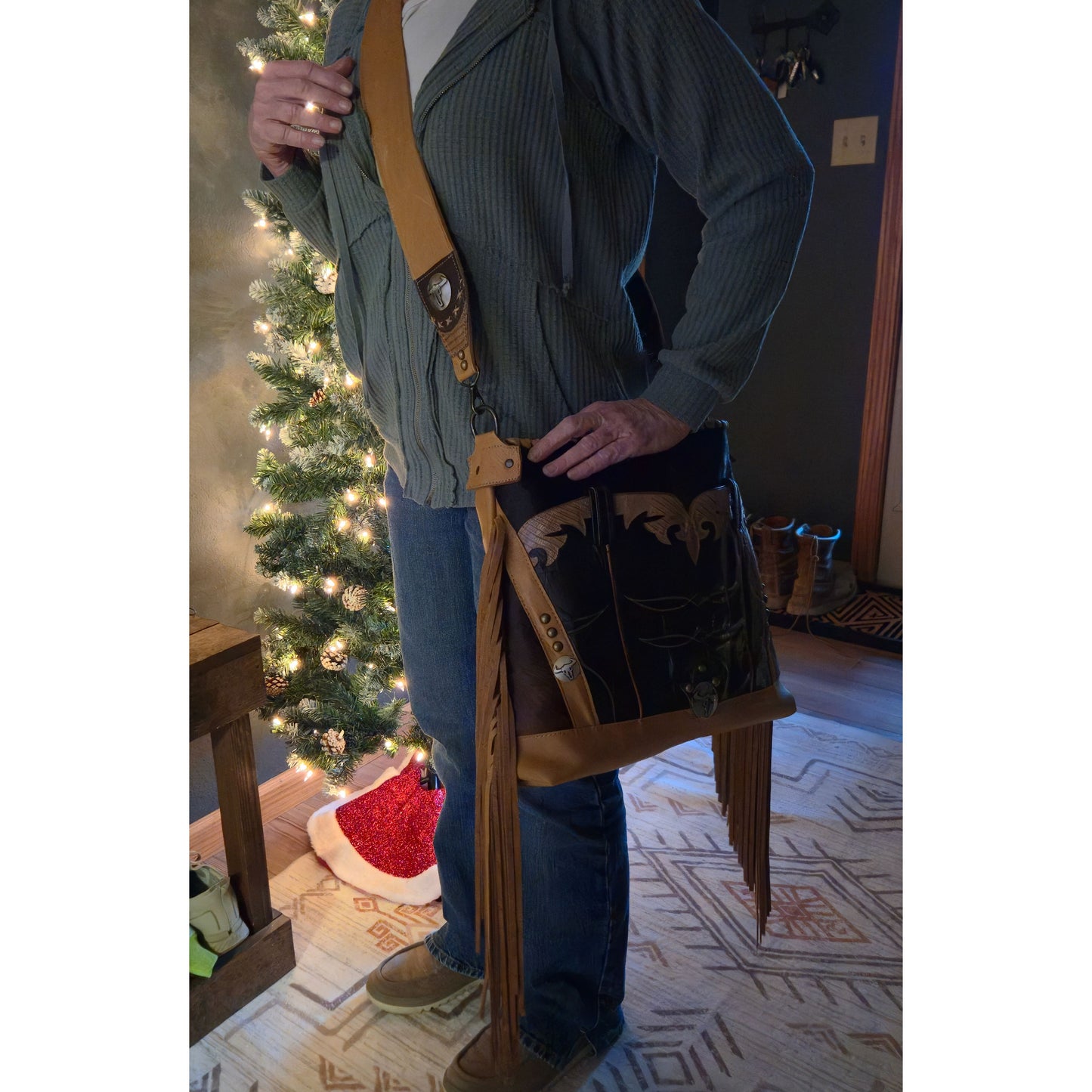 Vintage Tony Lama Boot Bag