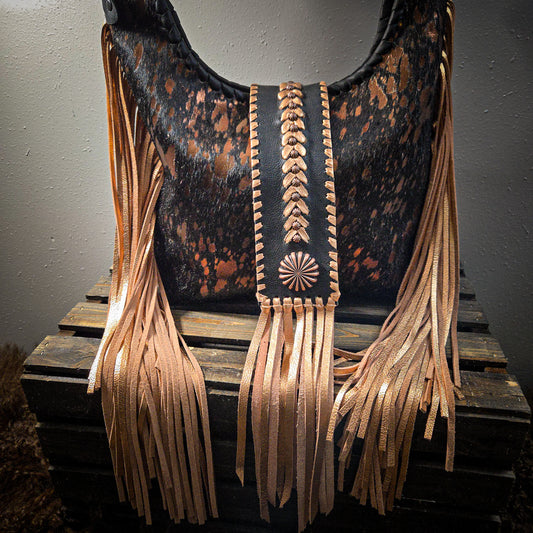 Uptown Cowgirl in Copper and Black