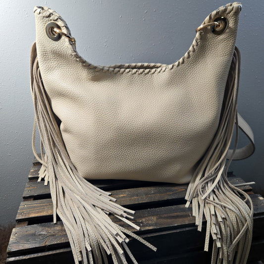 Uptown Cowgirl in Brown and Cream