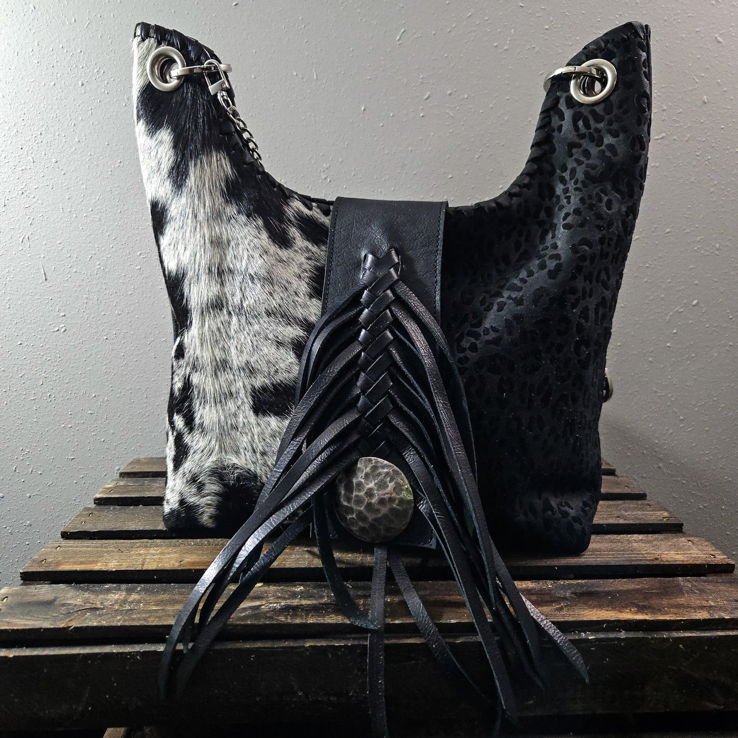 'Uptown Cowgirl' in Black and White