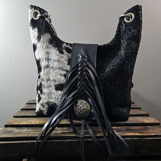 'Uptown Cowgirl' in Black and White