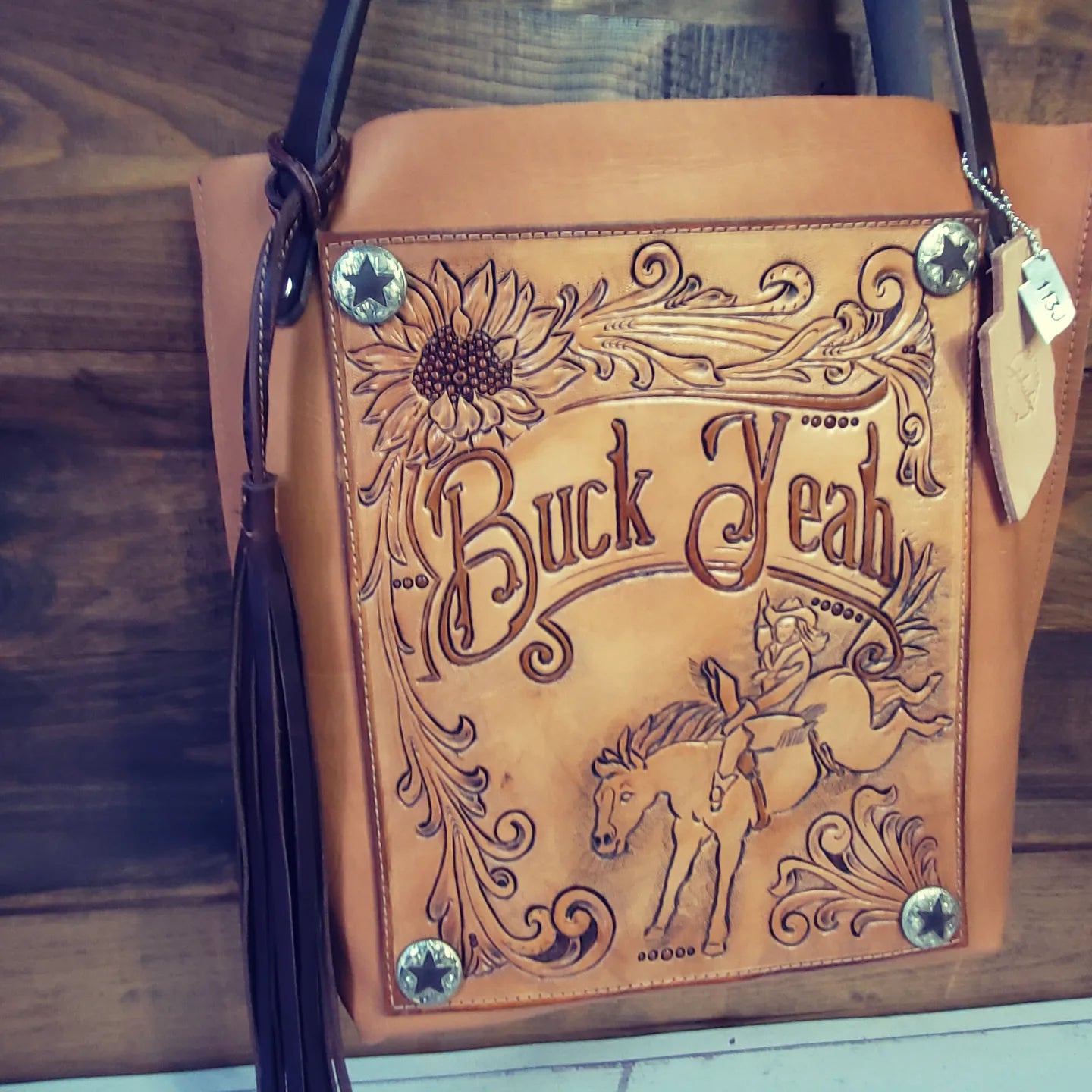 "Buck Yeah"! - j.huber leather designs