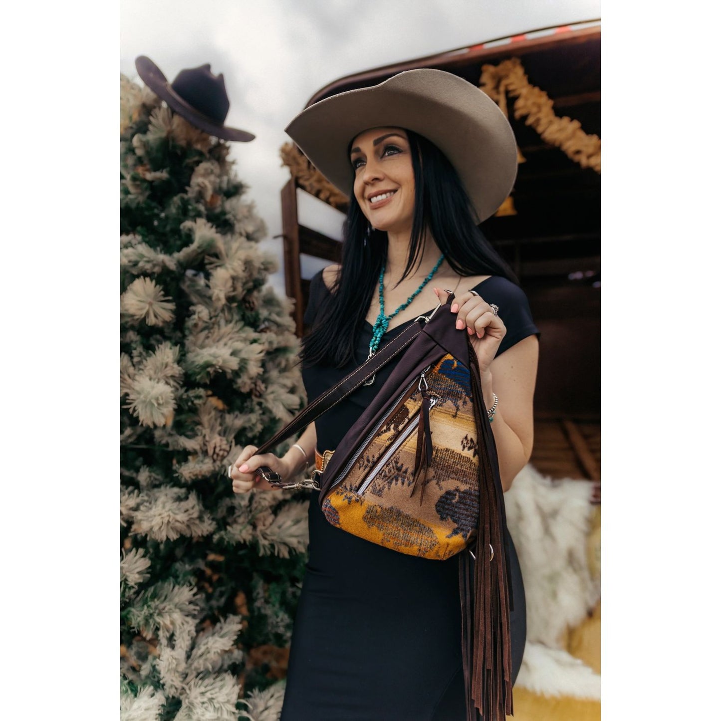 Land of the Buffalo Sling Bag