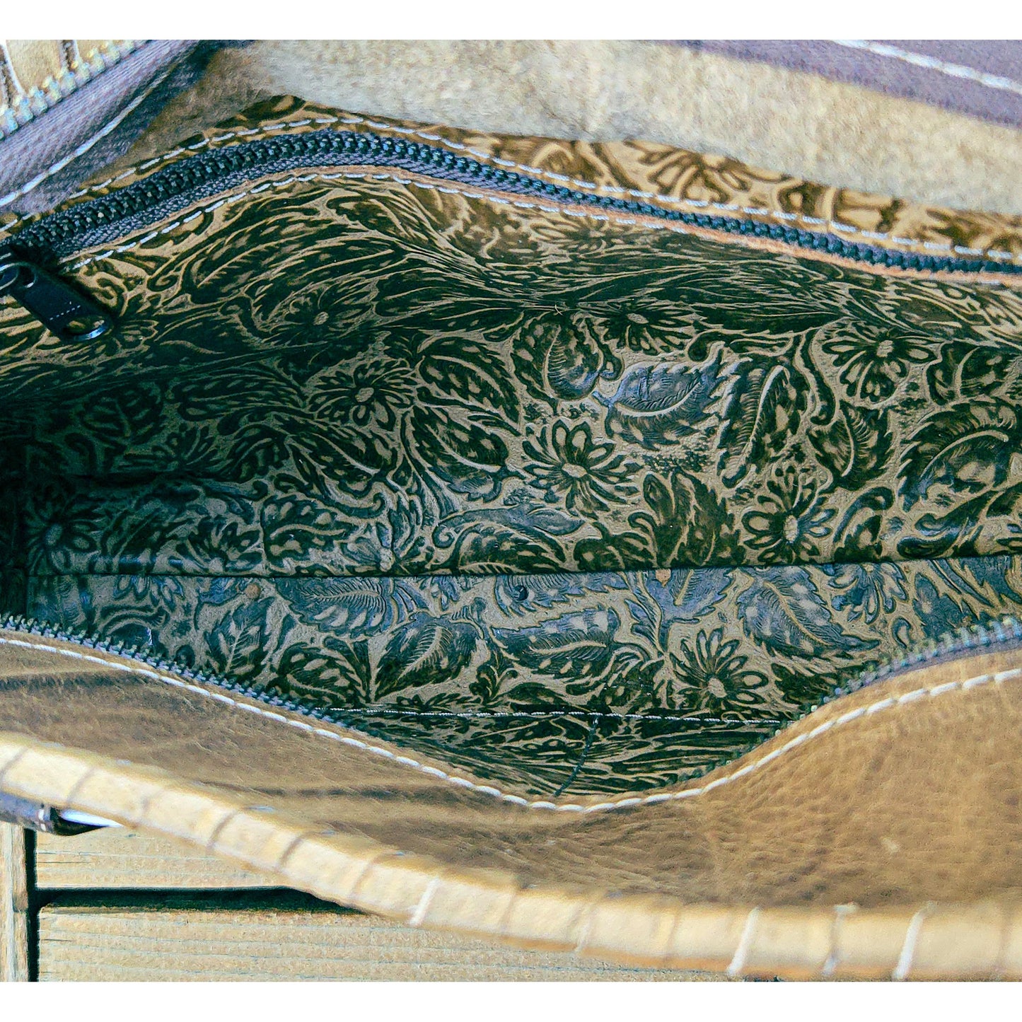 Boot Top Western Fringe Leather Shoulder bag
