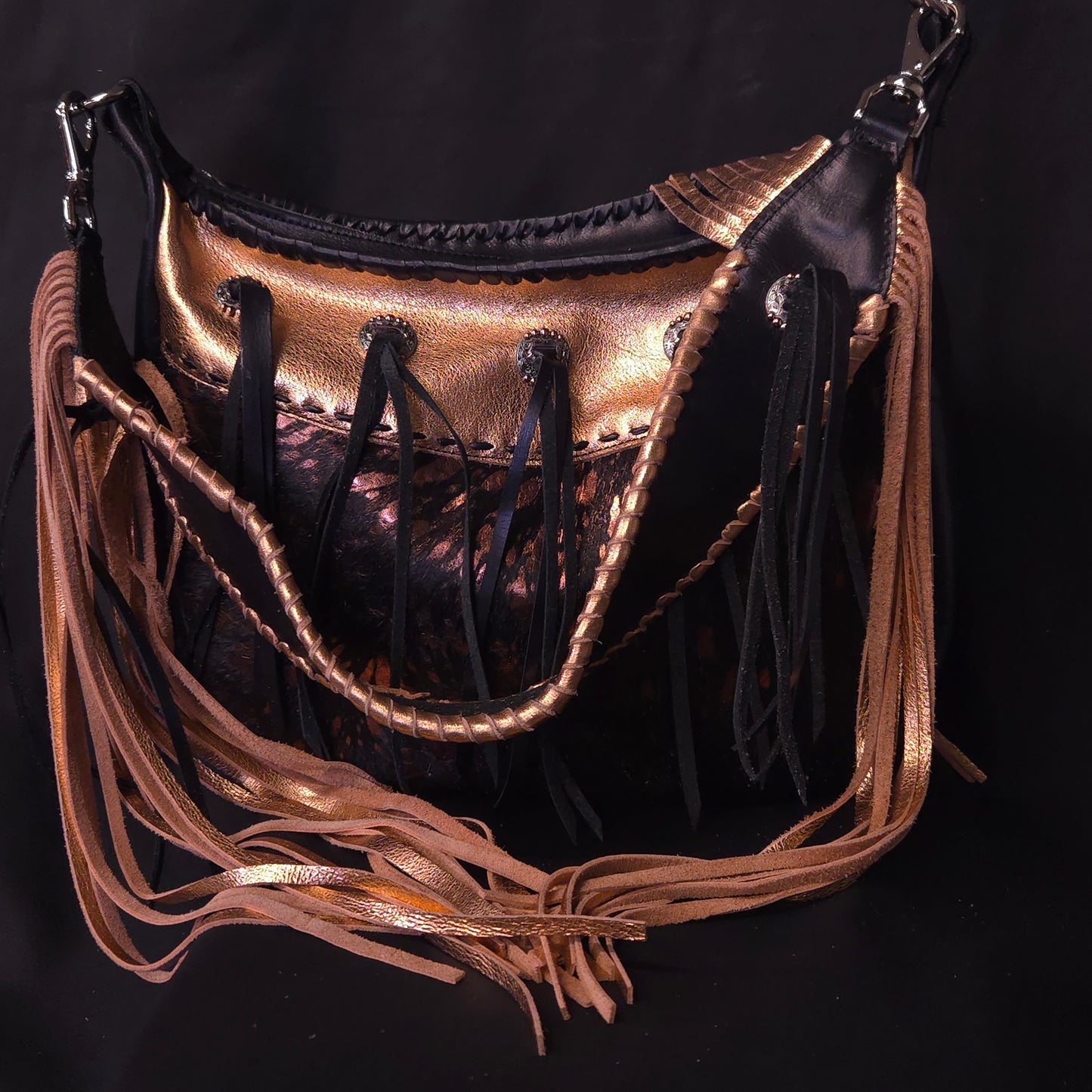 Metallic Copper Shoulder bag