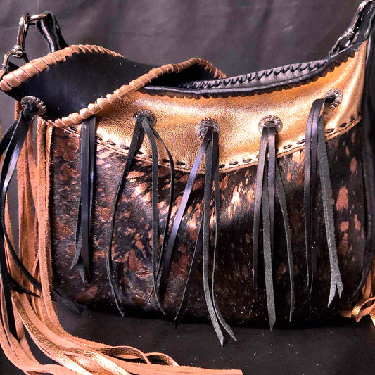Metallic Copper Shoulder bag