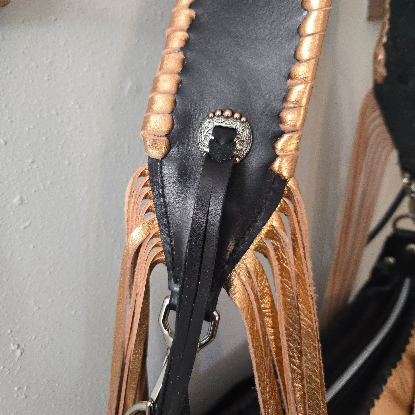 Metallic Copper Shoulder bag