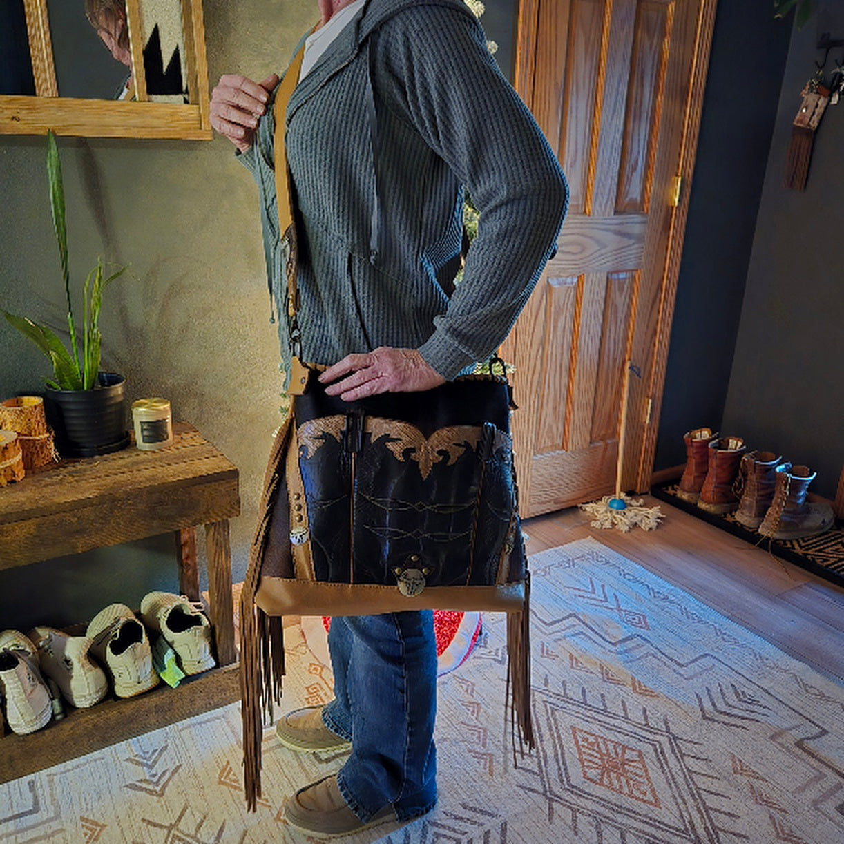 Vintage Tony Lama Boot Bag