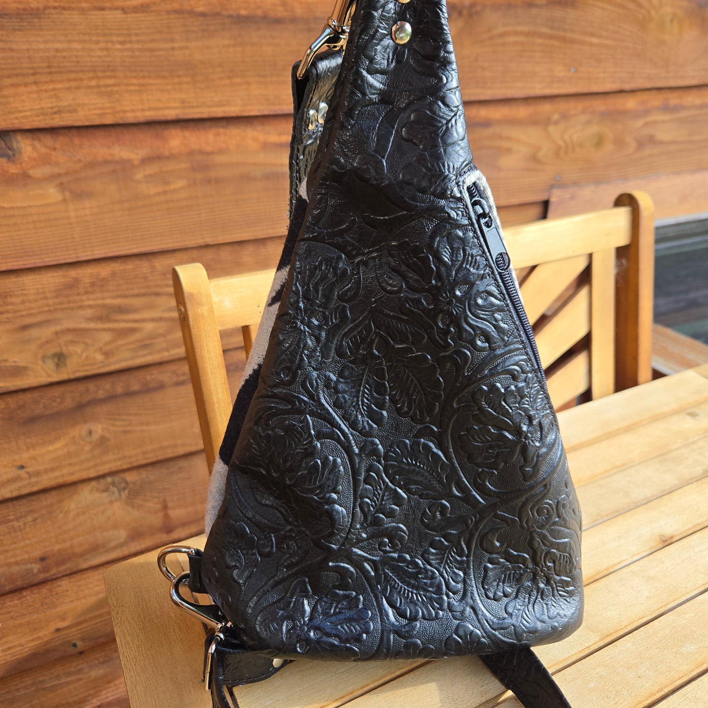 Black and White Sling bag