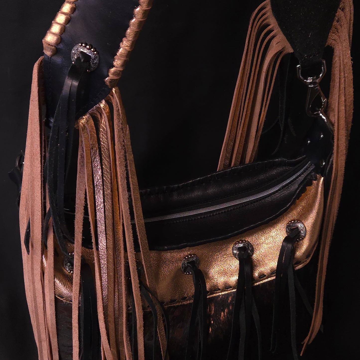 Metallic Copper Shoulder bag