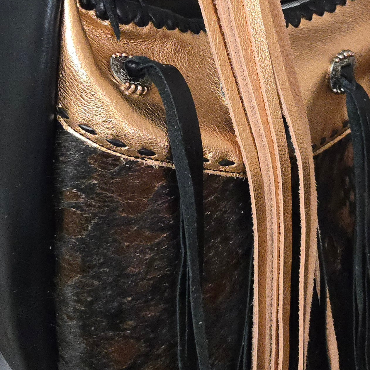 Metallic Copper Shoulder bag