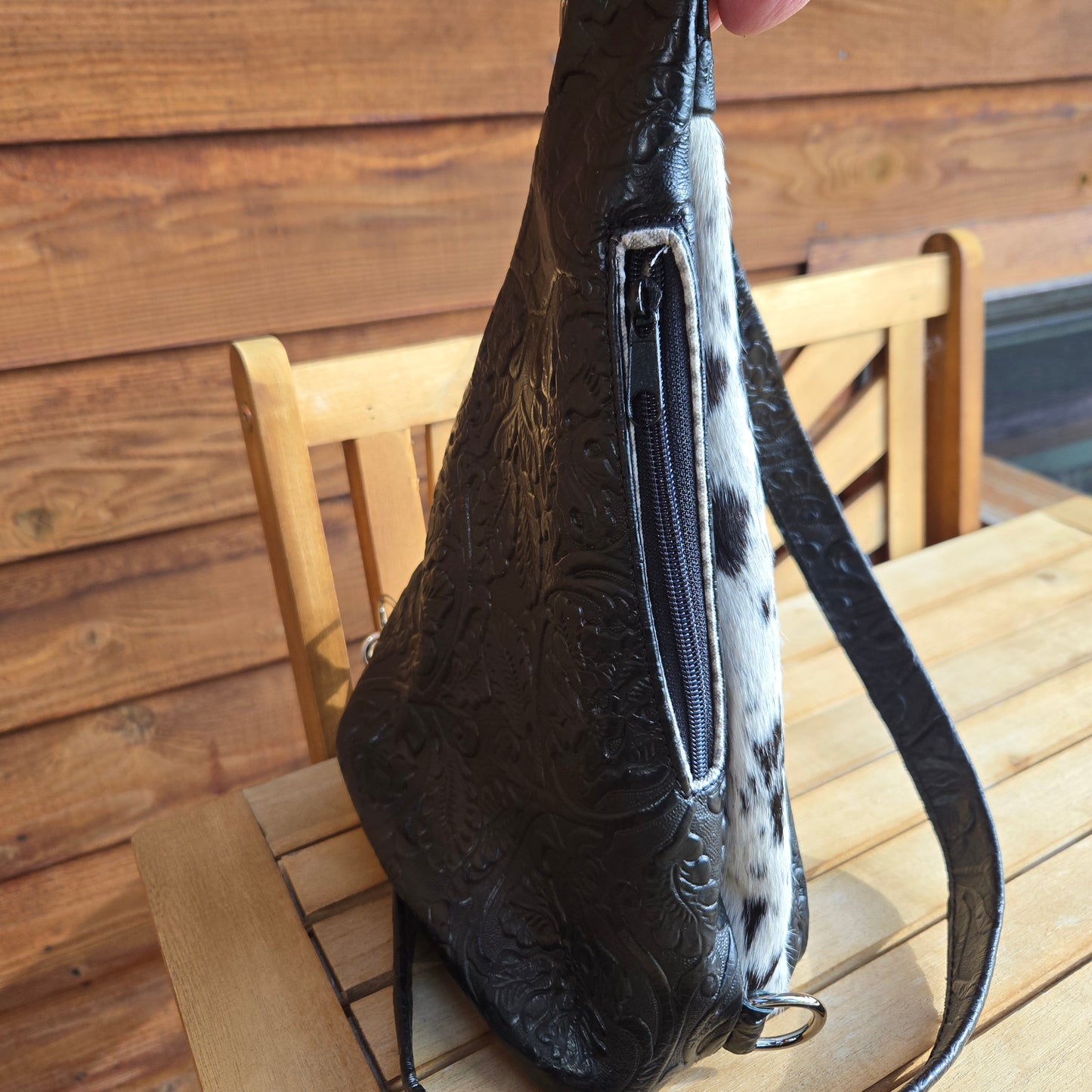 Black and White Sling bag